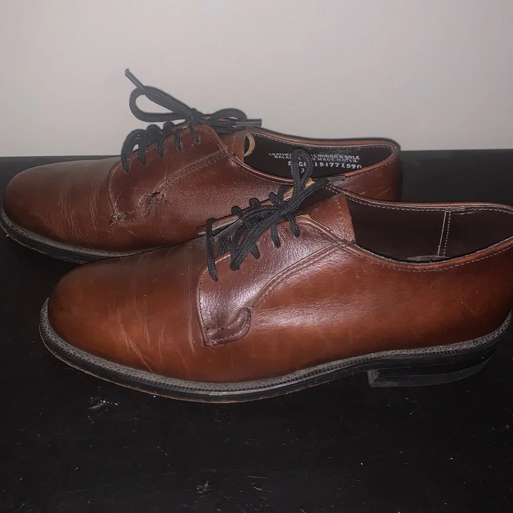 Hitchcock Oxford Mens Shoes! Brown Leather! - Picture 2 of 3